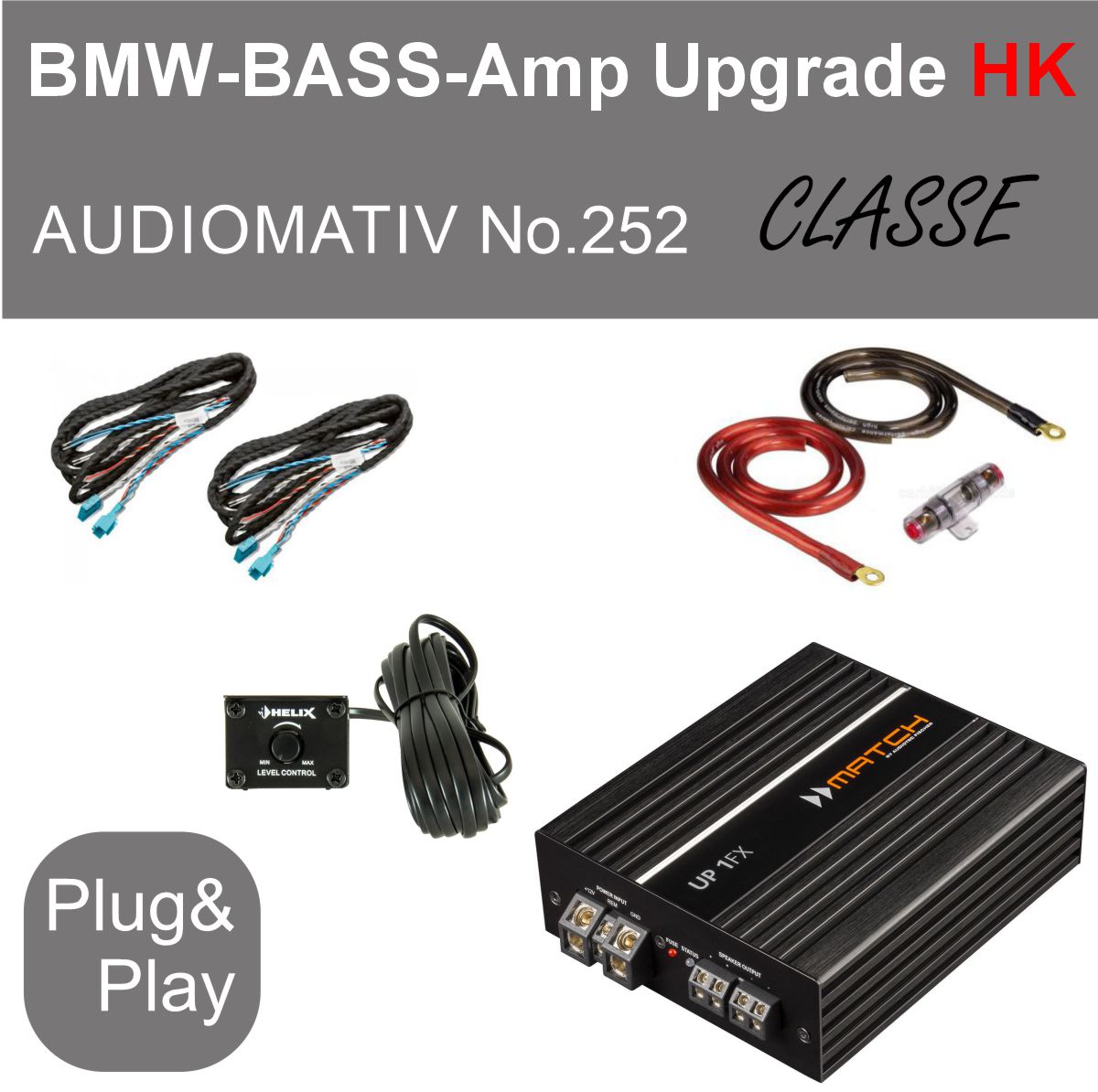 AUDIOMATIV No.252 BMW-BASS-Amp-HK Upgrade