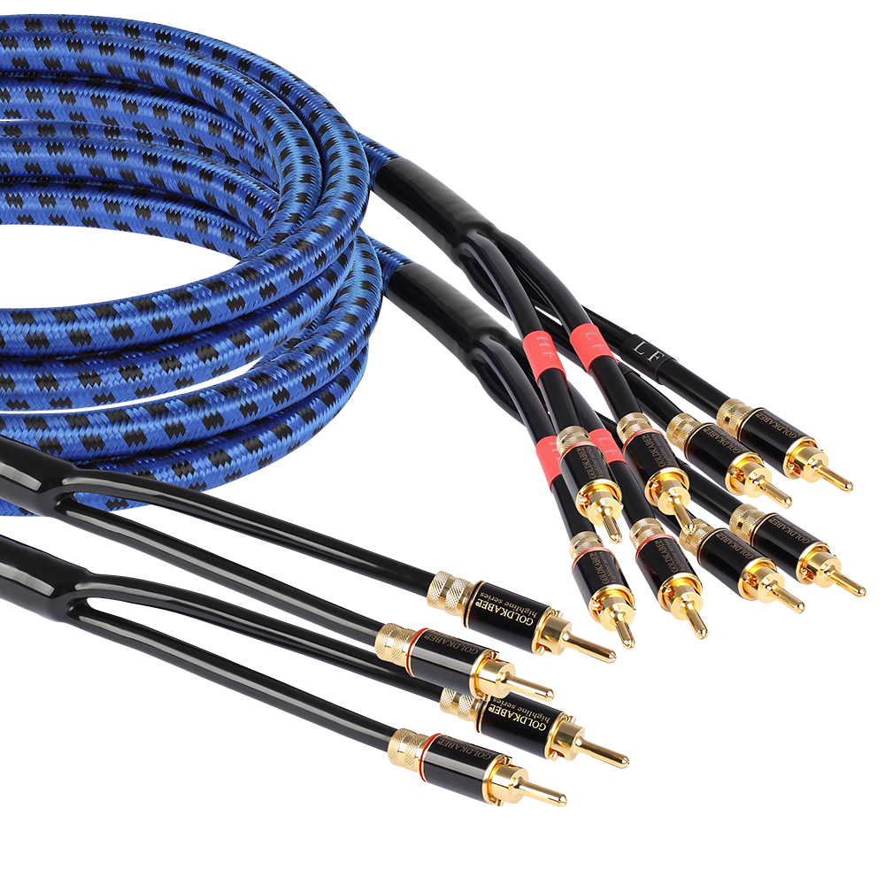 Highline-Speaker-MKIII-Bi-Wire Goldkabel Highline Speaker Bi-Wire 2x2,5m