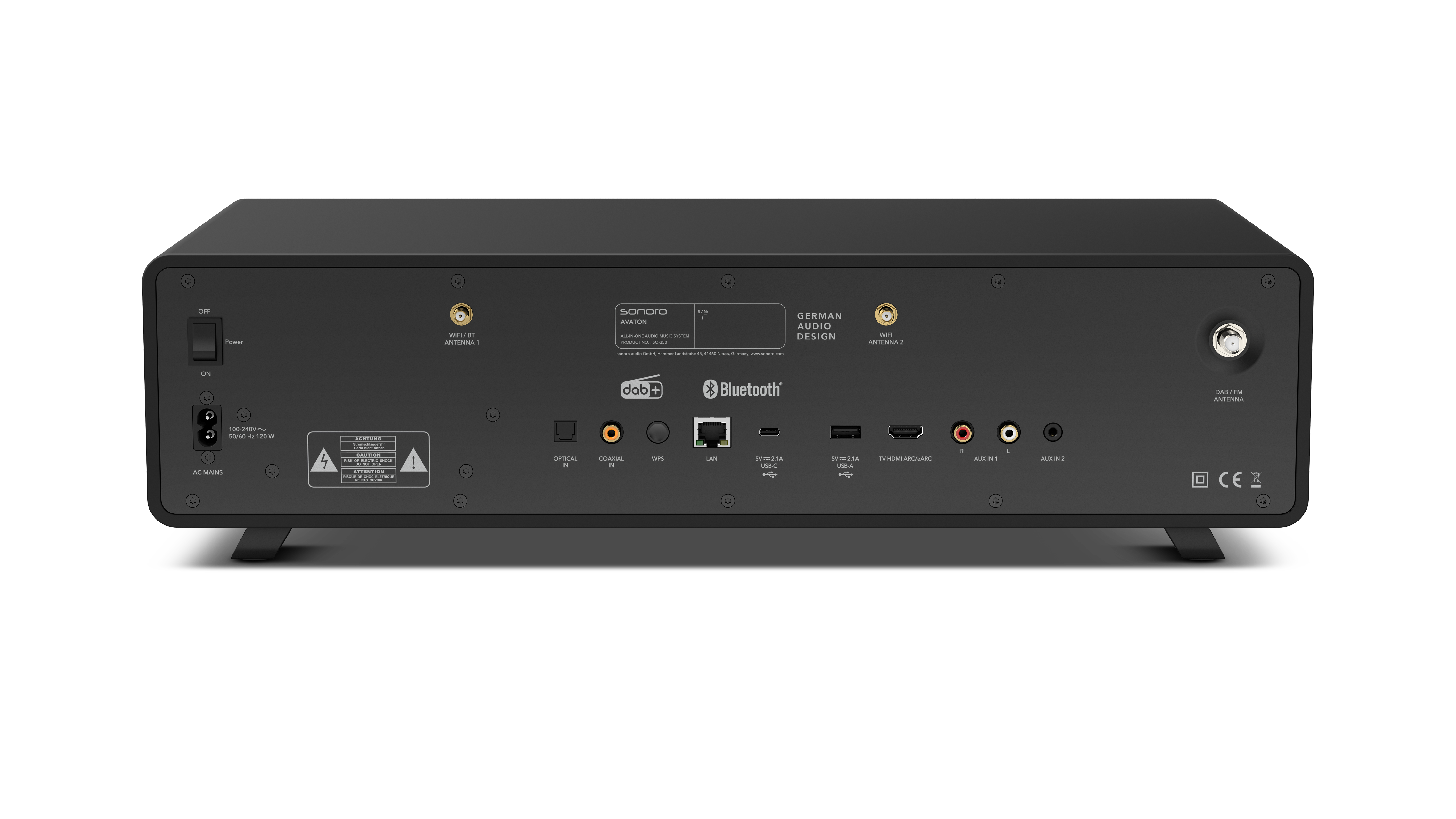 Sonoro Avaton Schwarz