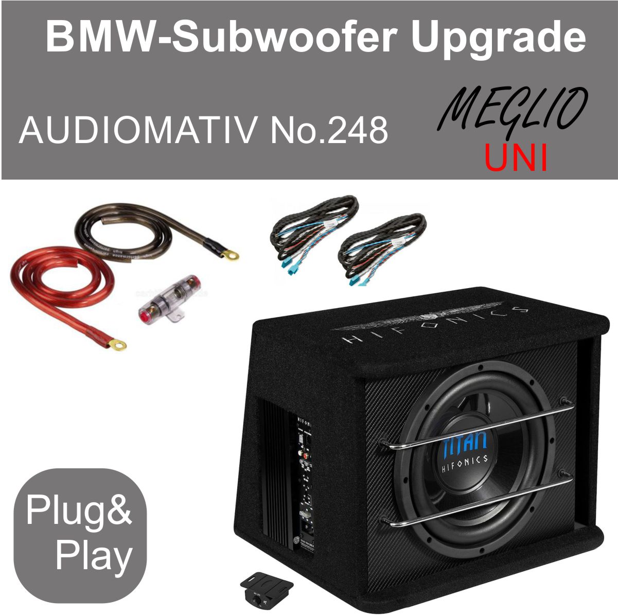 AUDIOMATIV No.248 BMW-Subwoofer-Upgrade