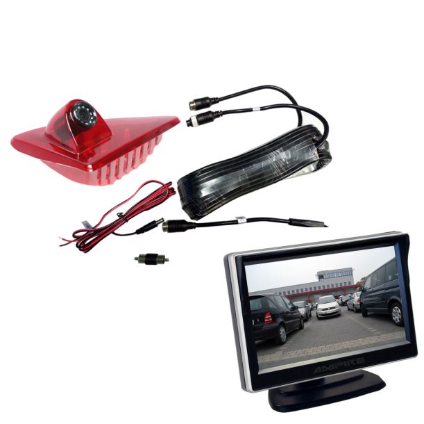 Opel-Movano-Kamera-Monitor-Set Ampire NV400 Rückfahrkamera Set Opel Renault Nissan