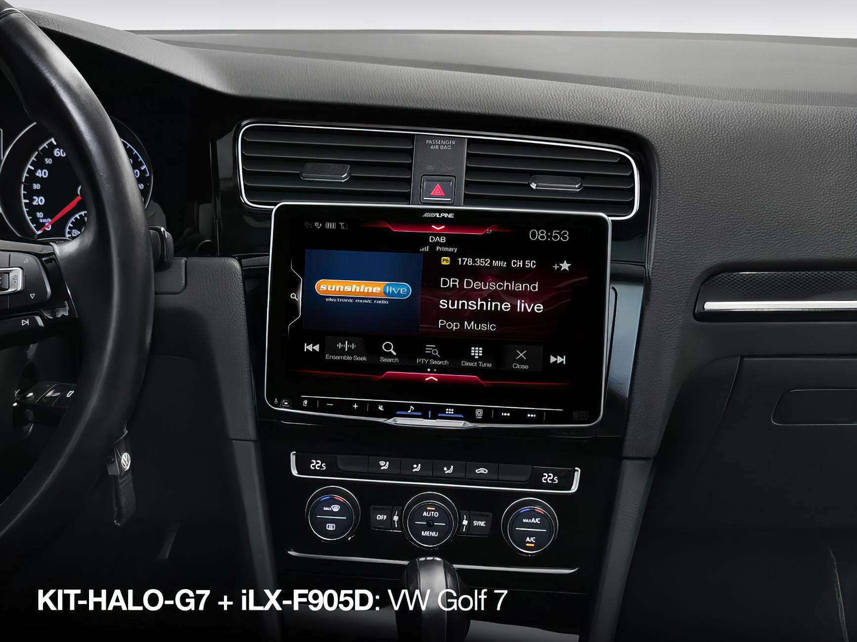 Alpine-KIT-HALO-G7_3_092340 Alpine iLX-F905D-Golf7