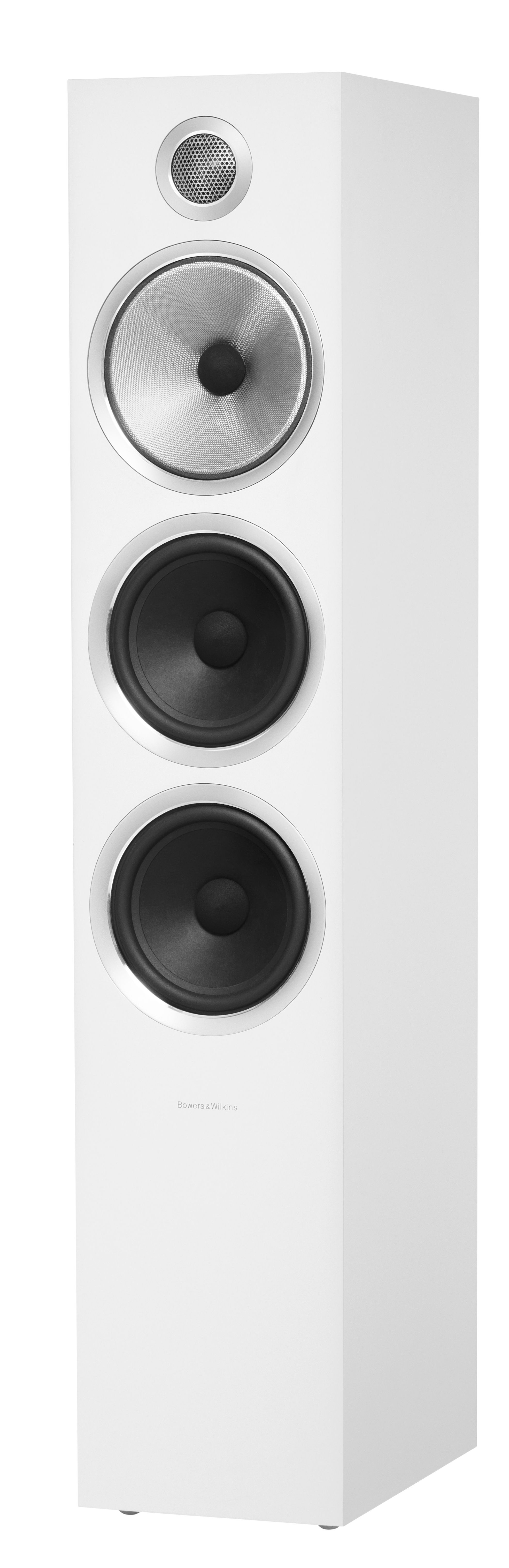 B-W-703-S2-Satin-White-Grille-Off B&W 703 S2 Weiß Paarpreis