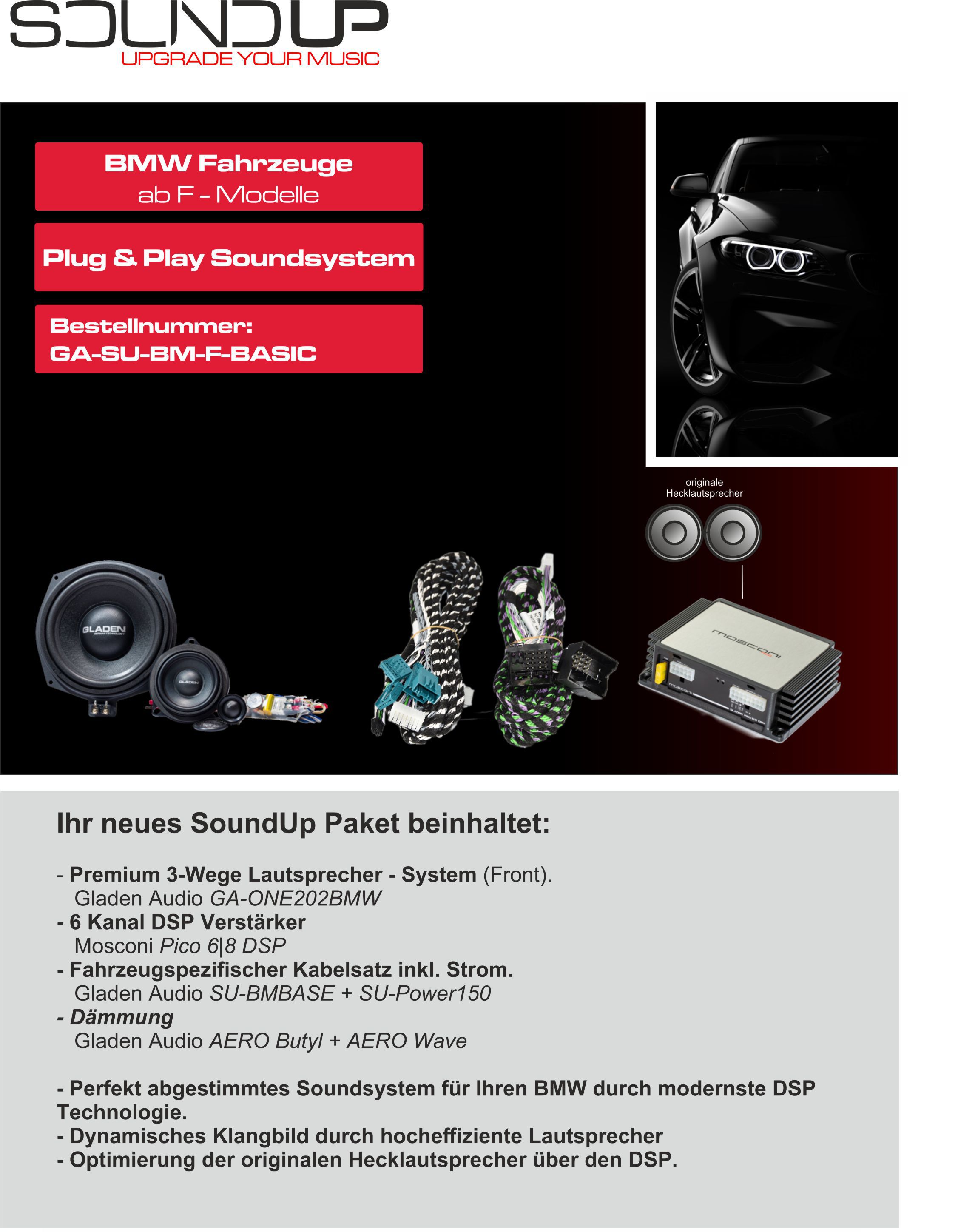 Gladen-BMW-SoundUP-GA-SU-BM-F-BASIC Gladen GA-SU-BM-F-BASIC