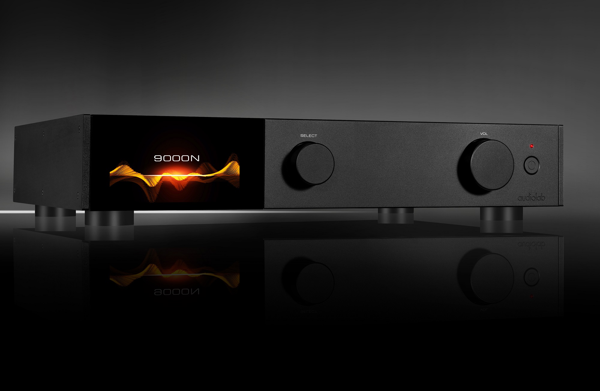 Audiolab-9000N-schwarz_ Audiolab 9000N Schwarz