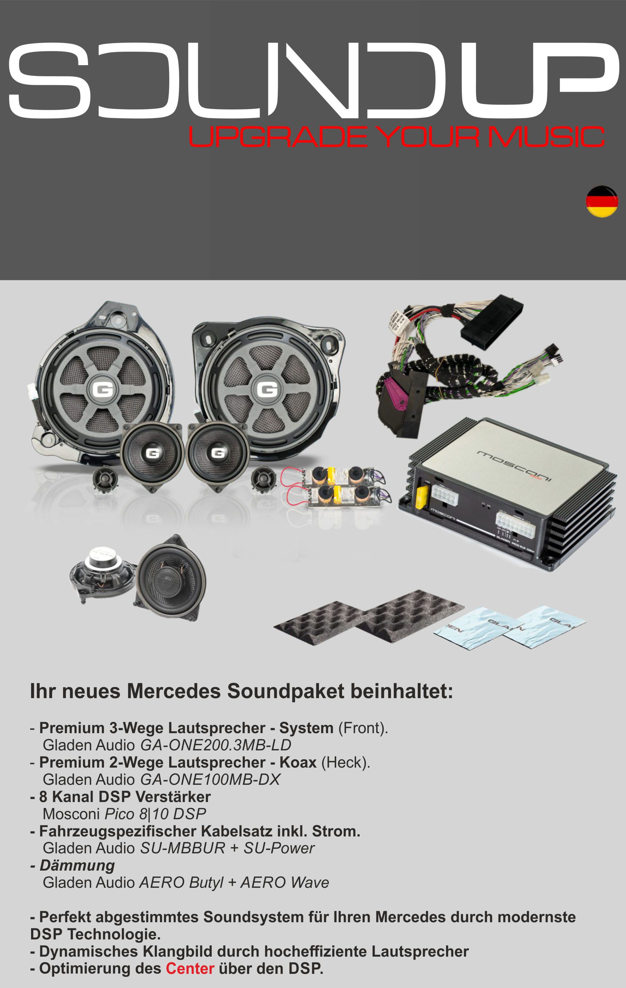 Gladen-SoundUP-Mercedes-Basic-Plus-Soundsystem Gladen SoundUP-Mercedes-Basic-Plus-Sound-System