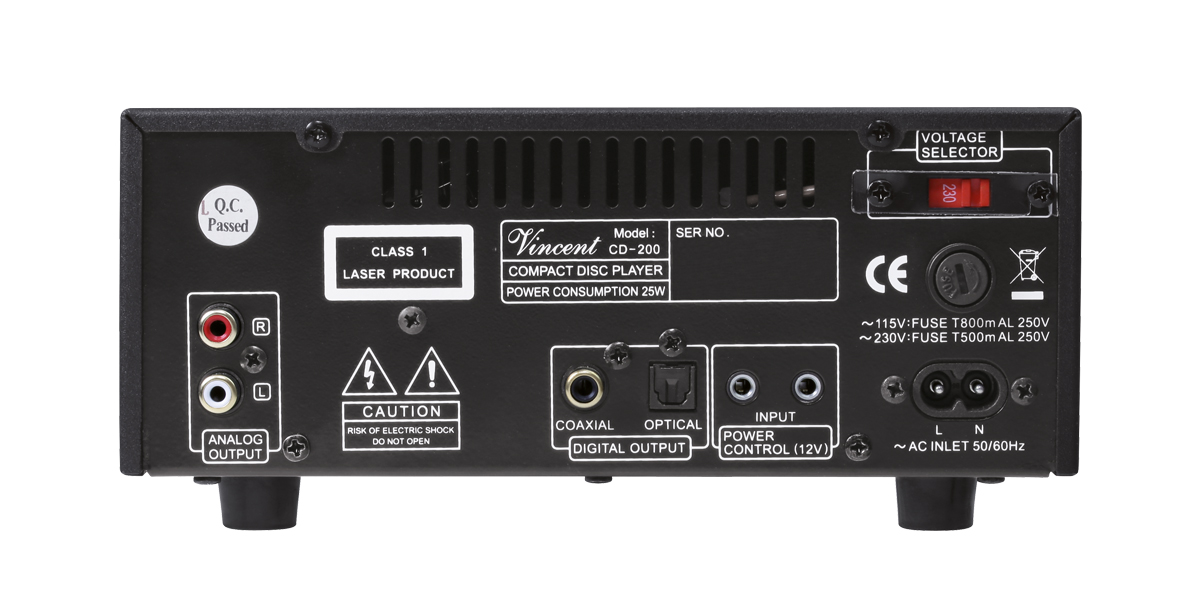 Vincent-CD-200_schwarz_Rear