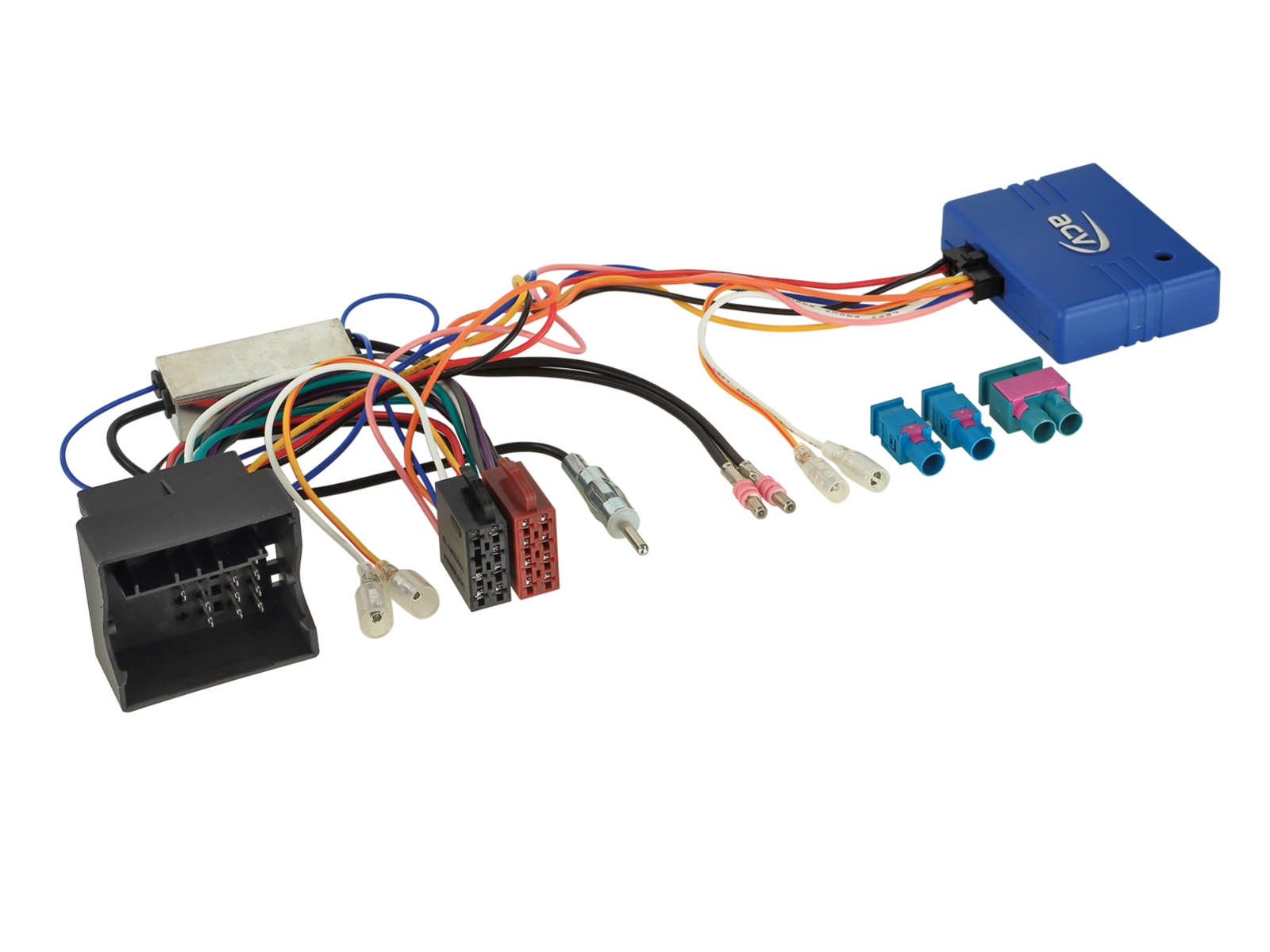 ACV CAN-Bus Kit VAG 40Pin Quadlock>ISO/Fakra(Set)>DIN