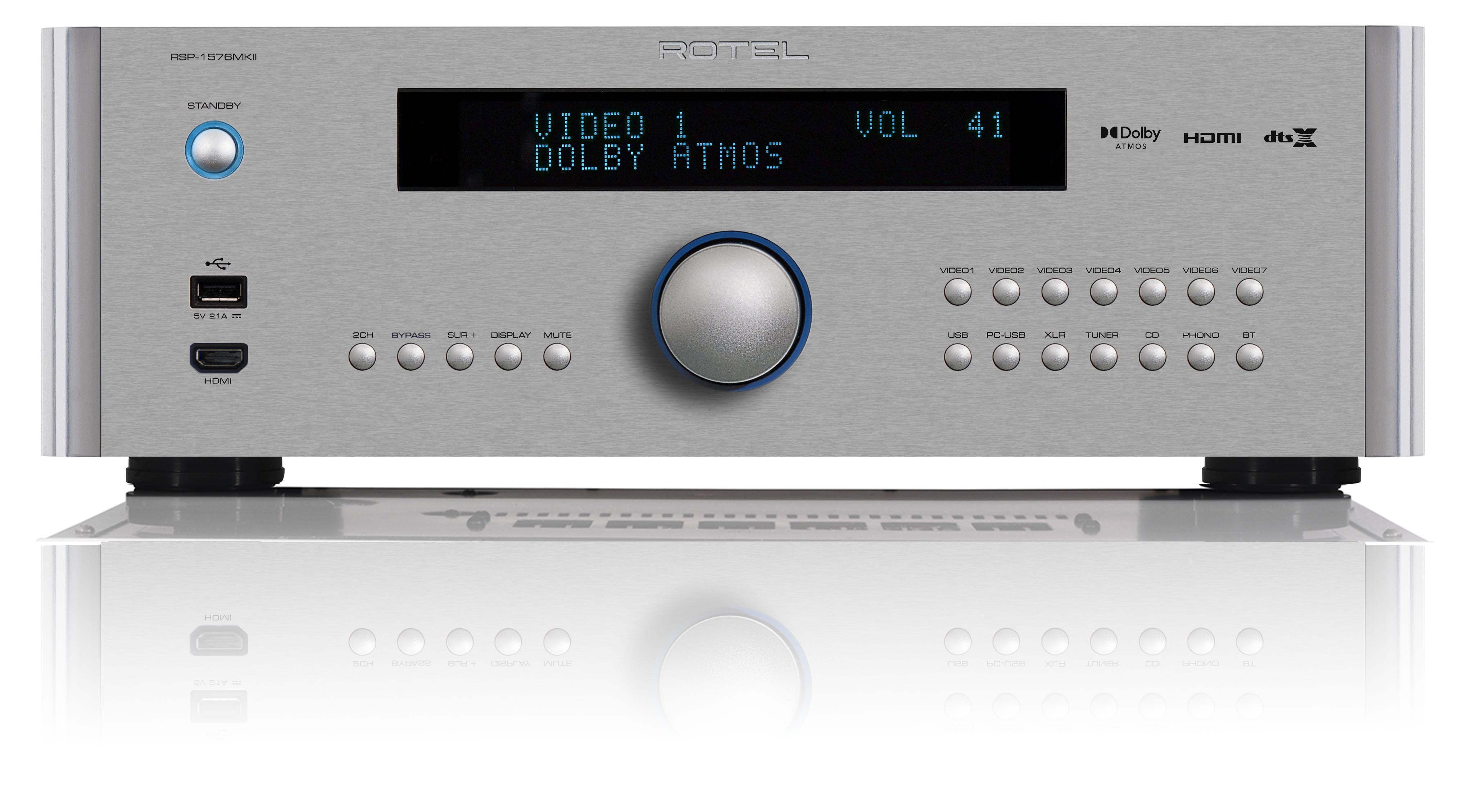 Rotel-RSP1576MKII-silver Rotel RSP1576MK2 silber
