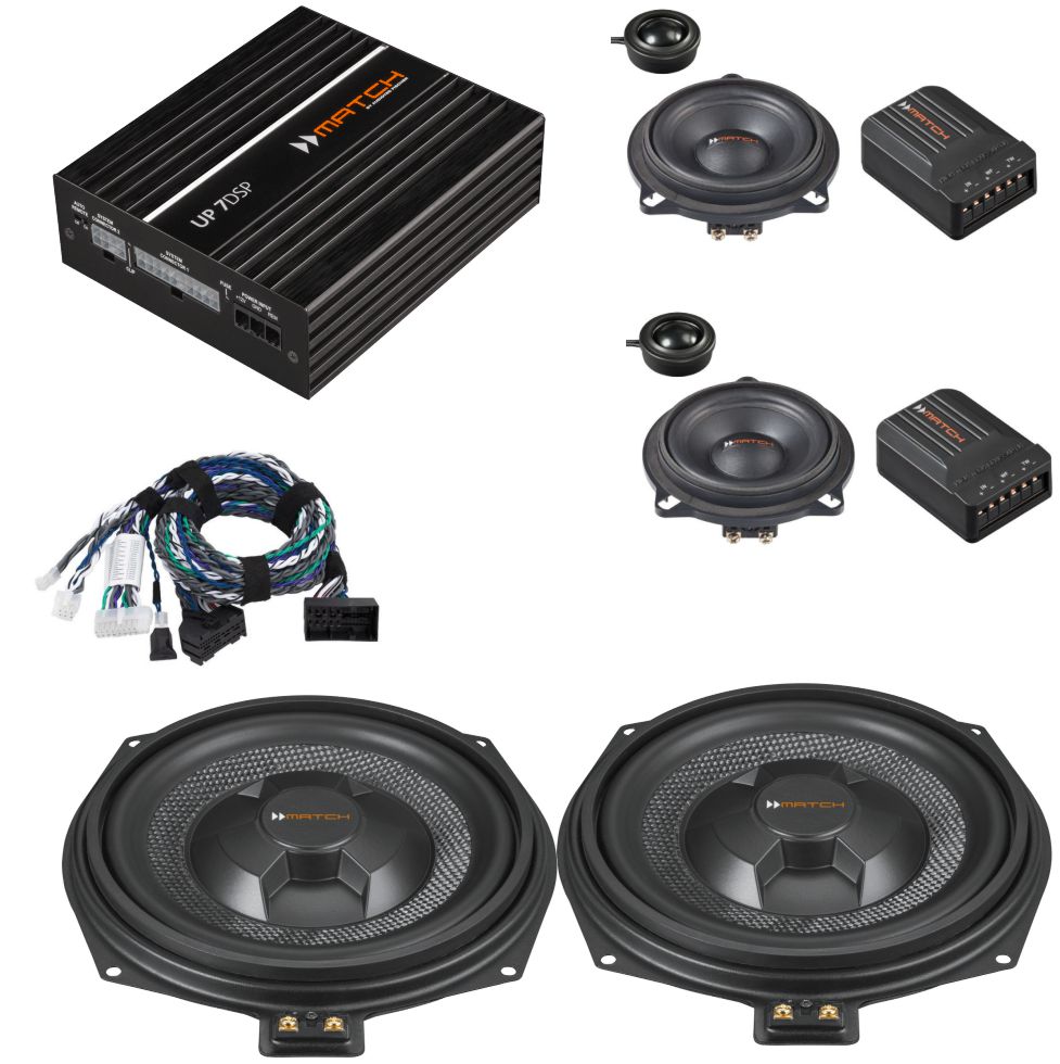 Match-BMW-Set-UP7DSP-RAM MATCH BMW Soundsystem 5