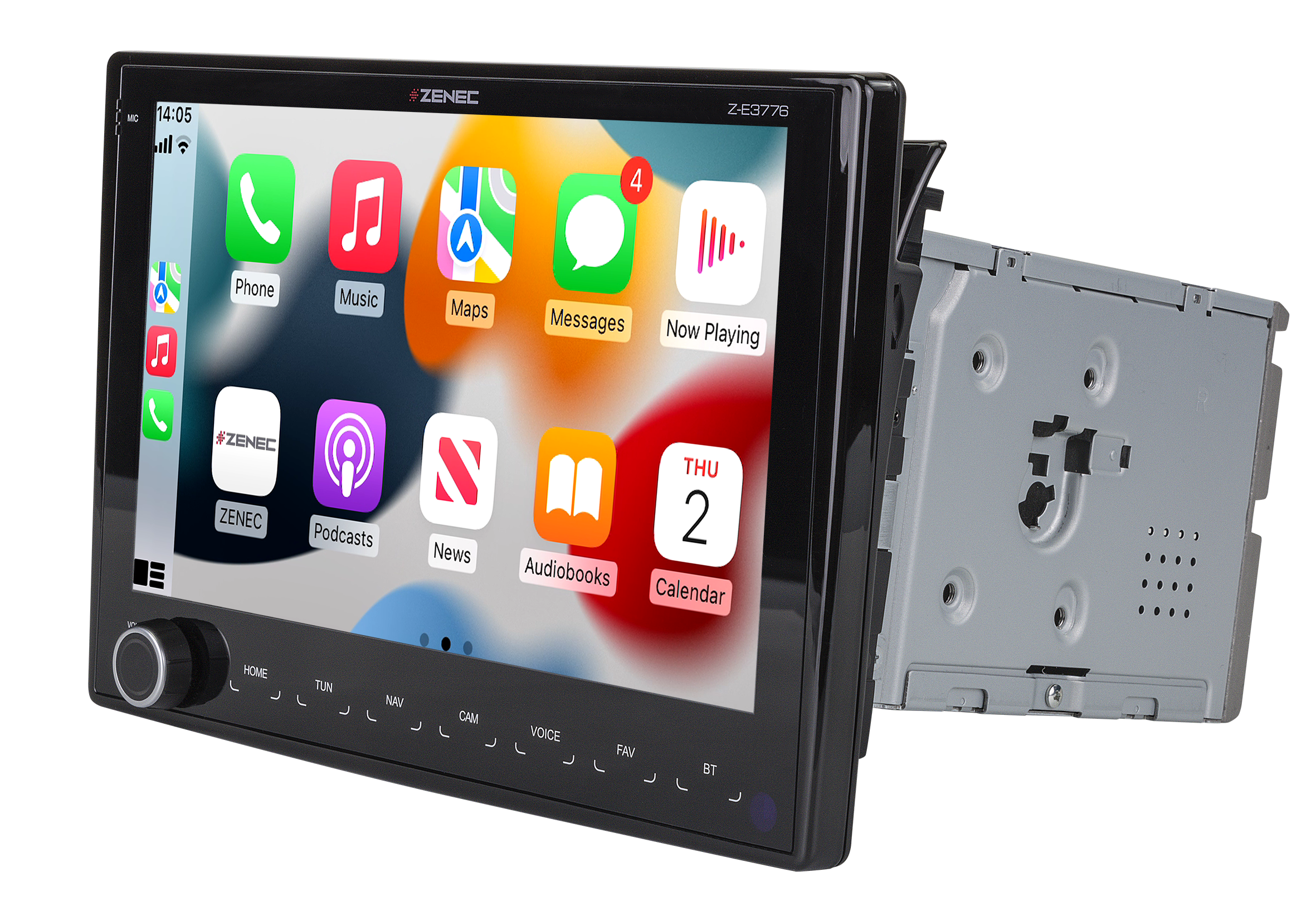 Z-E3776_perspective_carplay Zenec Z-E3776