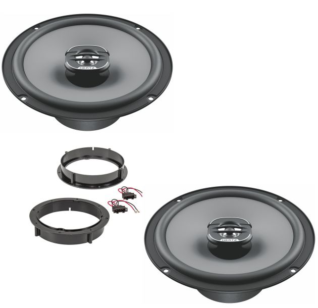 VW-Golf4-Hertz-X165 Lautsprecherset für Seat Toledo Leon / Hertz X165