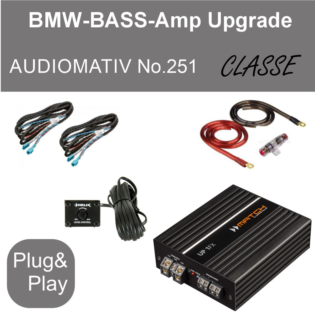 AUDIOMATIV No.251 BMW-BASS-Amp Upgrade