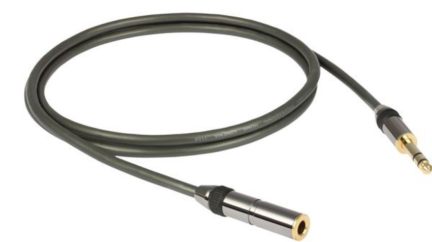 20201_0 Goldkabel Prof Klinke 6,3 Verlängerung 1m