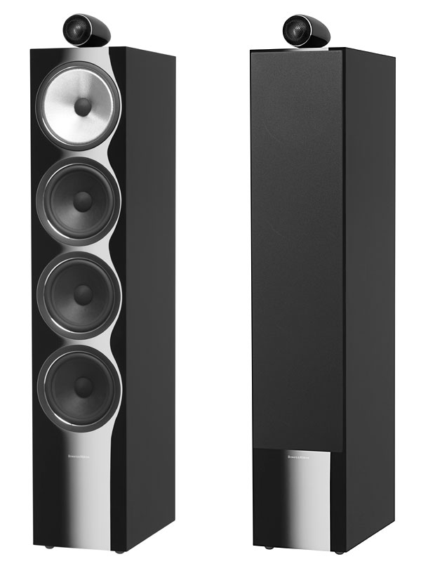 B&W 702 S2 Schwarz Paarpreis B&W 702 S2 Schwarz Paarpreis