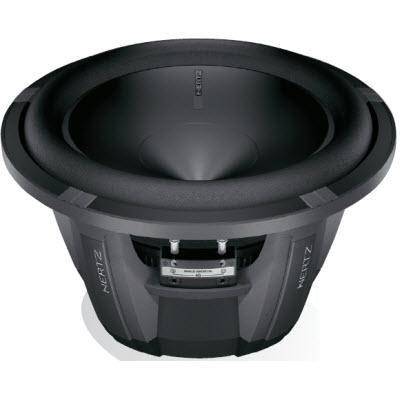 Leistungsstarker Subwoofer für kristallklaren Bass Schwarzer Subwoofer mit modernem Design, ideal für kraftvollen Sound.