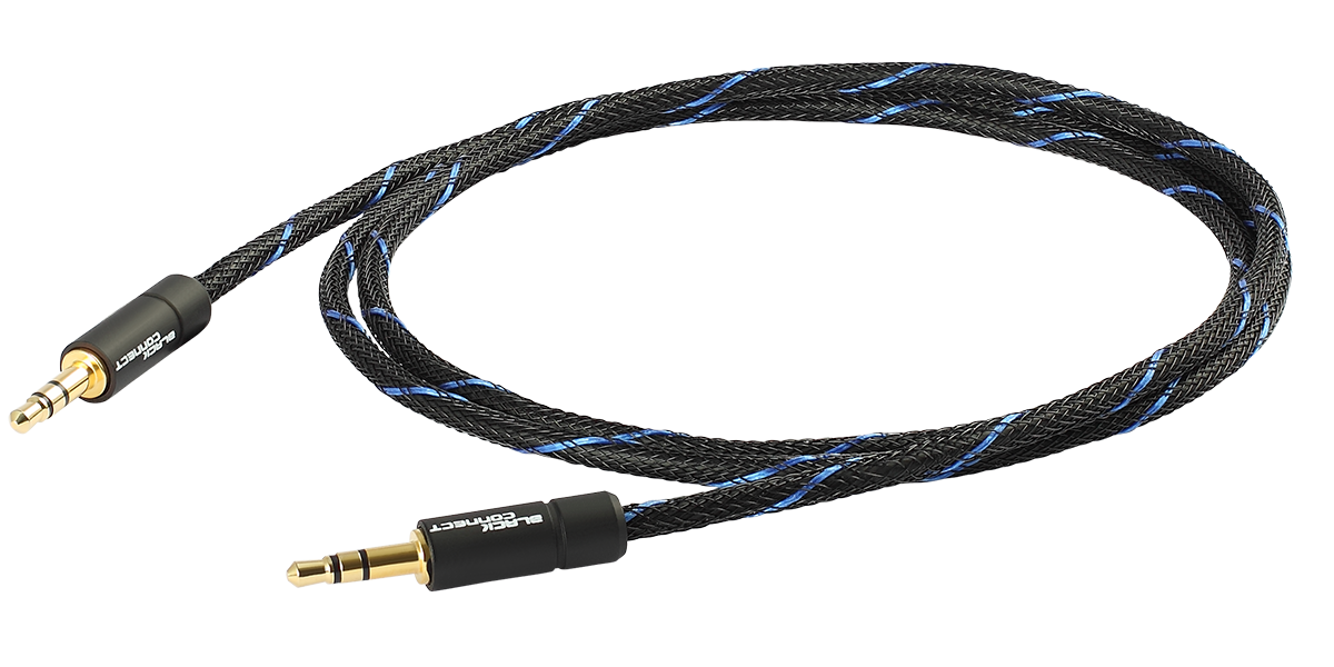 Black-Connect-Klinke-Klinke-MK2 Black Connect Klinke-Klinke 3,5mm 1,5m