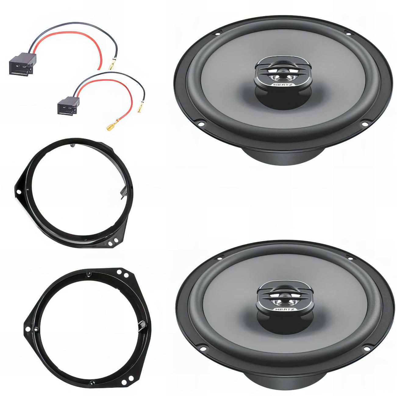 Opel-Lautsprecher-Hertz-X165_121653 Lautsprecherset für Opel Corsa / Hertz X165
