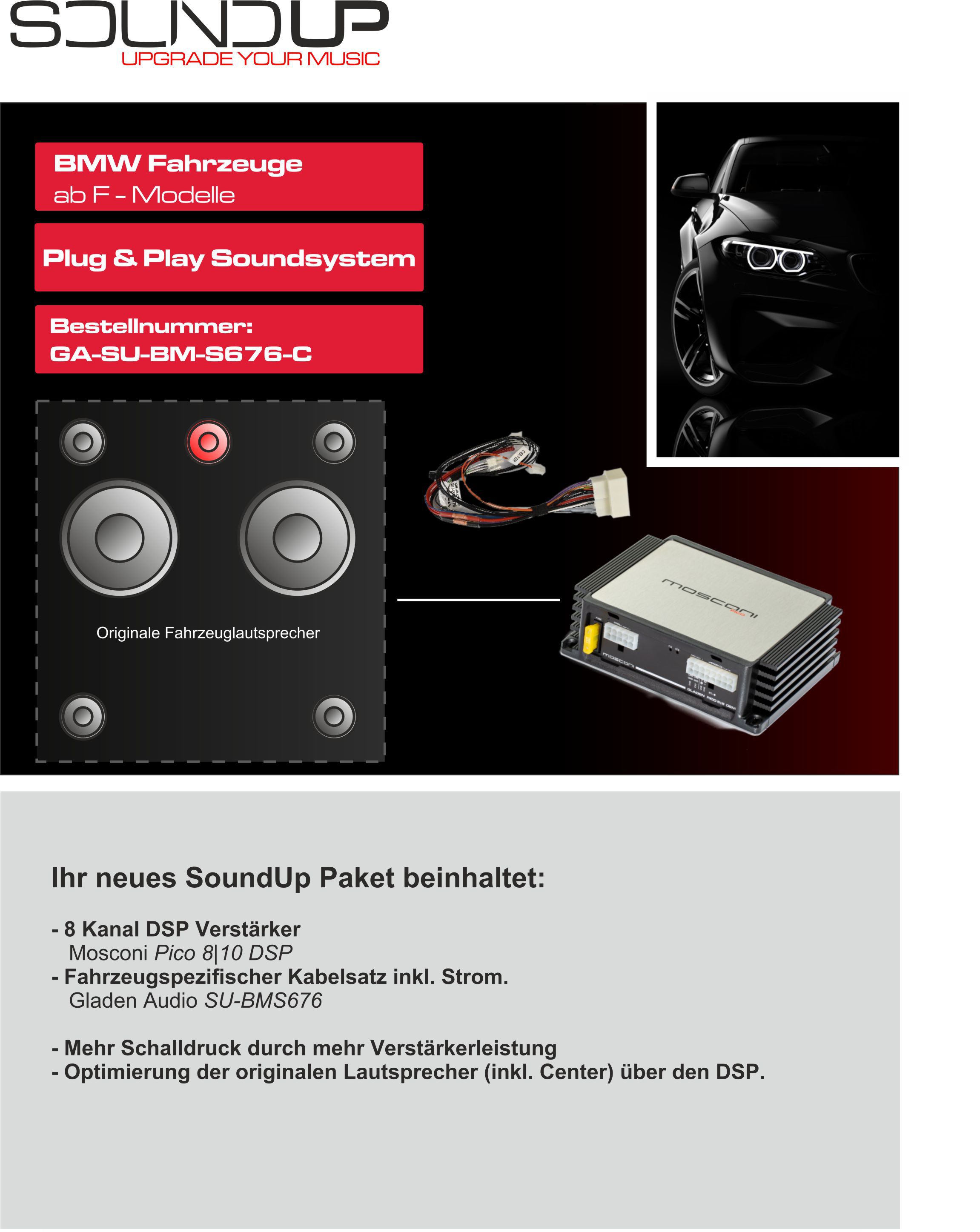 Gladen-BMW-SoundUP-GA-SU-BM-S676-C Gladen GA-SU-BM-S676-C
