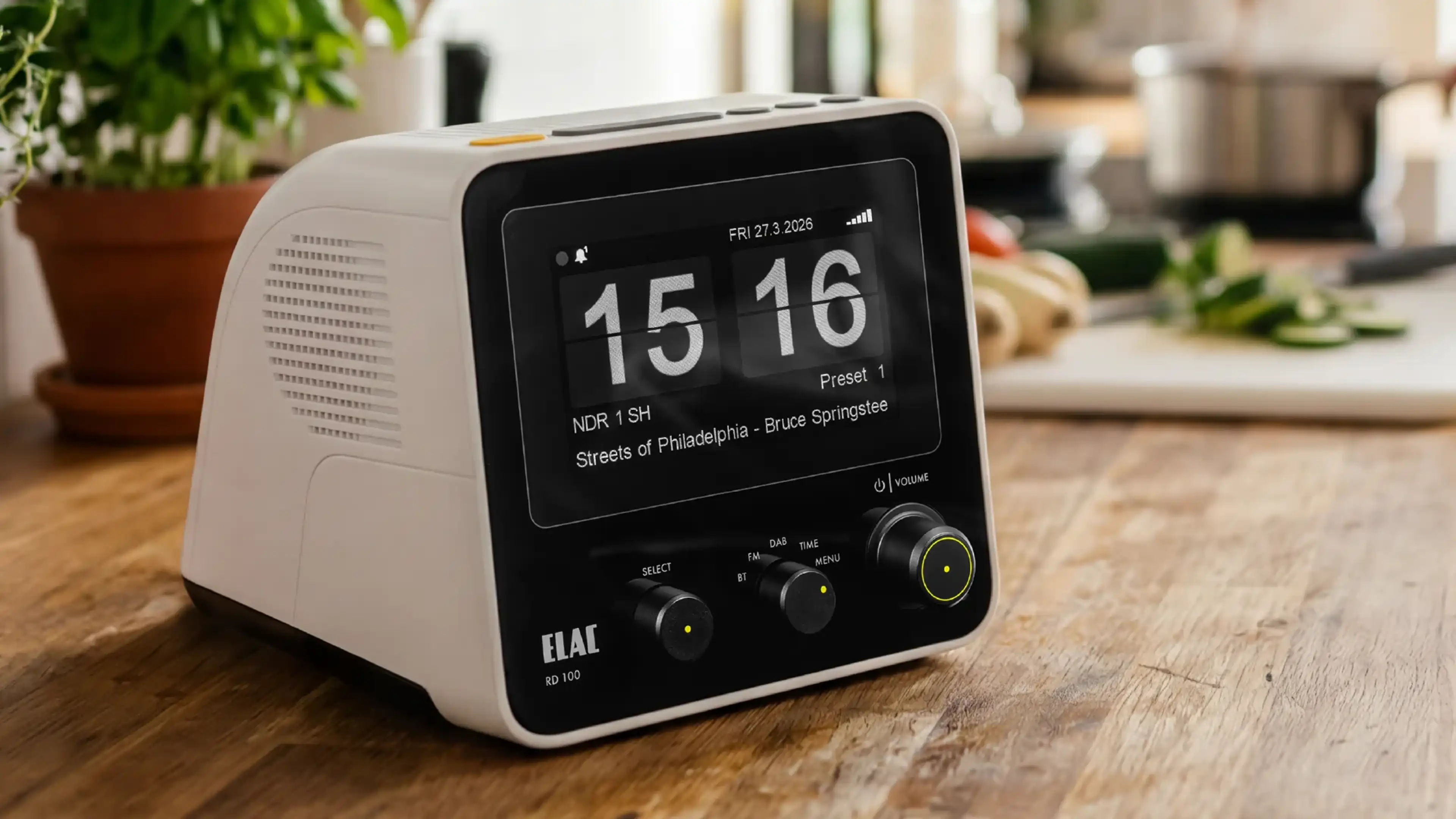 Elac RD100 Weiß
