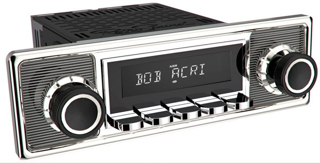 RETROSOUND-Becker-Chrome-MOTOR-2DAB-DAB Retrosound Becker Chrome "Motor-2DAB"