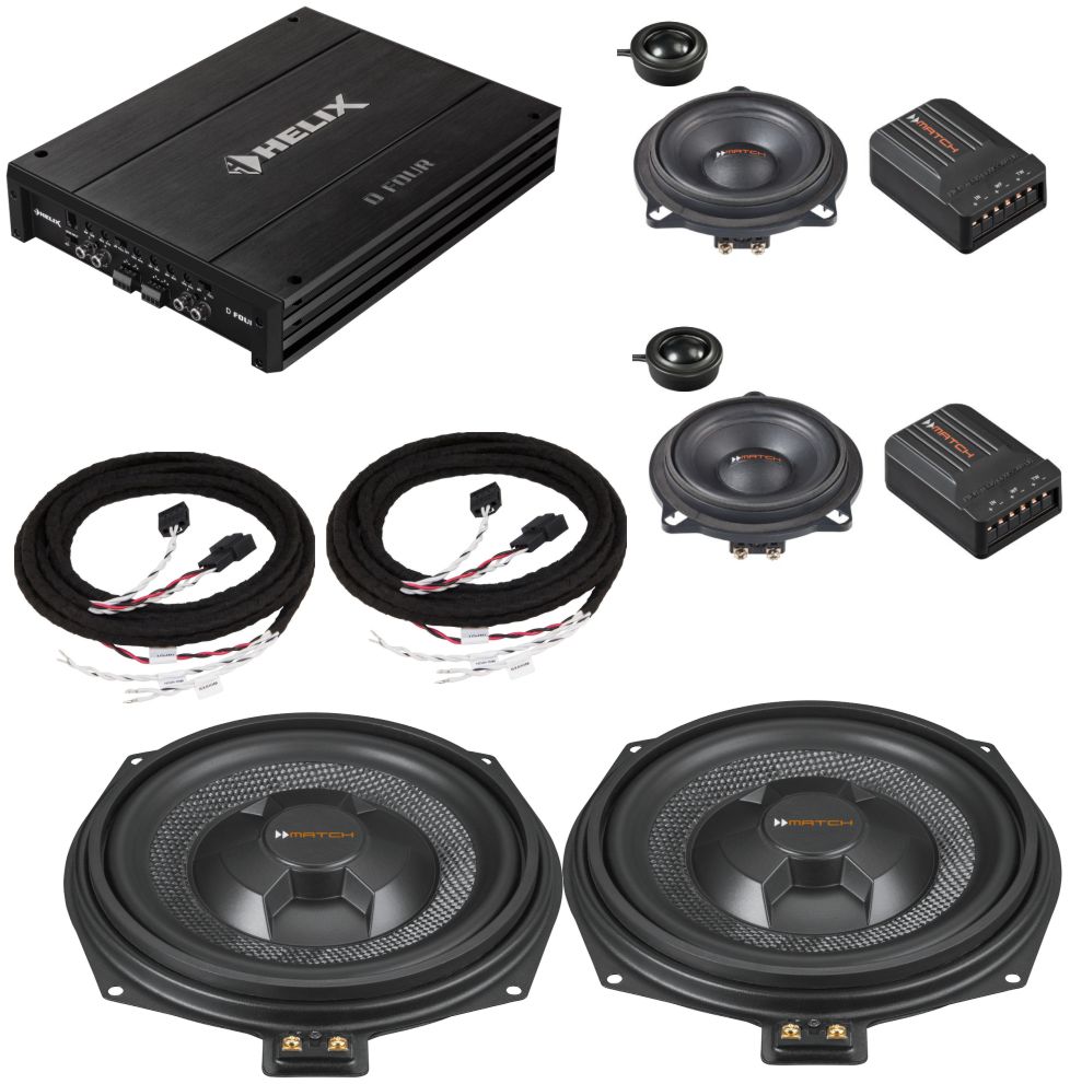 Helix-Match-BMW HELIX MATCH Soundsystem für BMW E-Serie