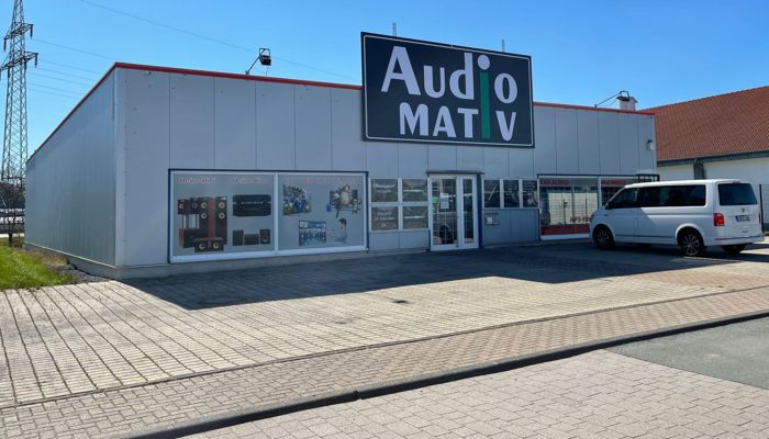 Store-vor-Ort Dekobild Audiomativ Store