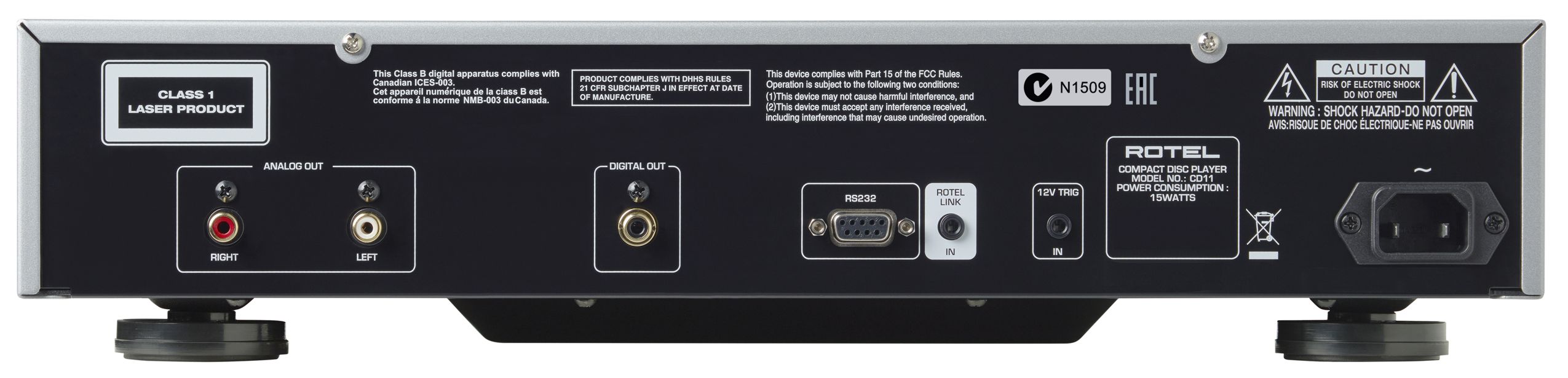 Rotel CD11 schwarz / B-Stock