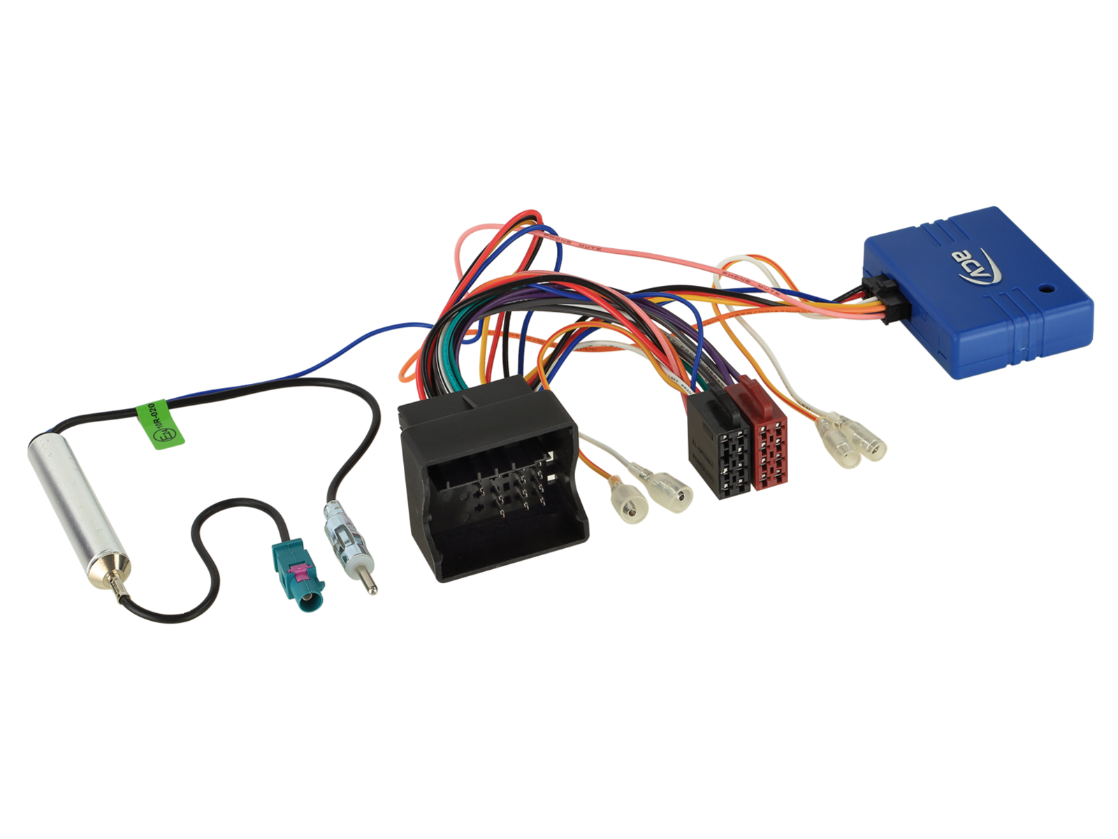 CAN-Bus-Kit-VAG-40Pin-Quadlock ACV CAN-Bus Kit VAG 40Pin Quadlock>ISO/Antenne Fakra>DIN
