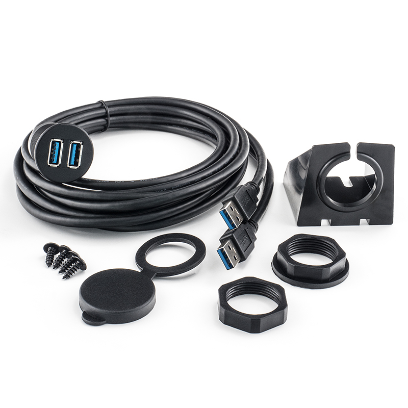 AMPIRE-Doppel-USB-Einbaubuchse-mit-200cm-Kabel-XUD200_b_5