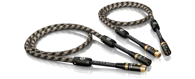 Viablue-Cinchkabel-NF-S1-XLR-Mono Viablue NF-S1 XLR 2xMono 100cm