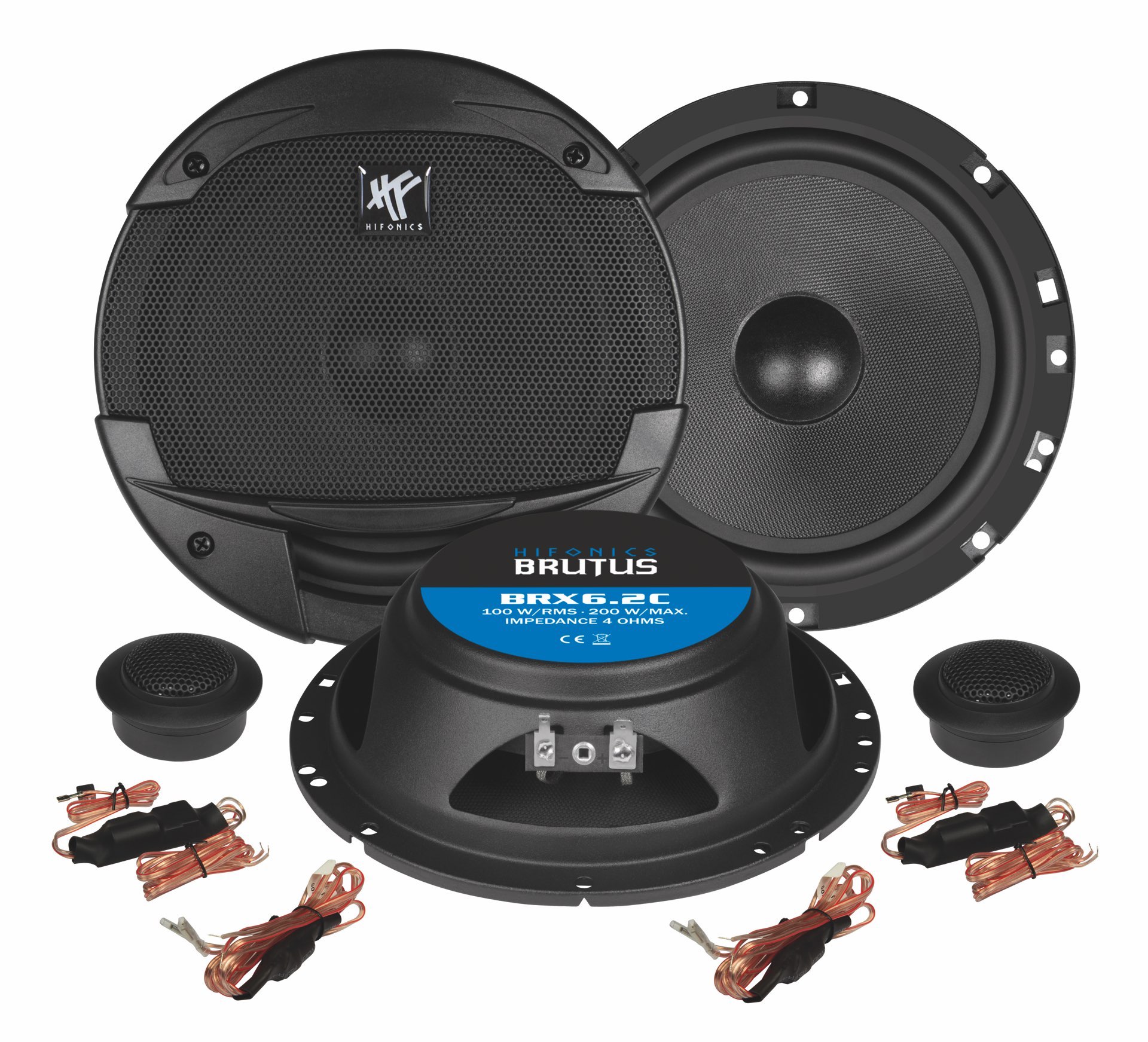 BRX6-2C_kit_xover Hifonics BRX6.2C