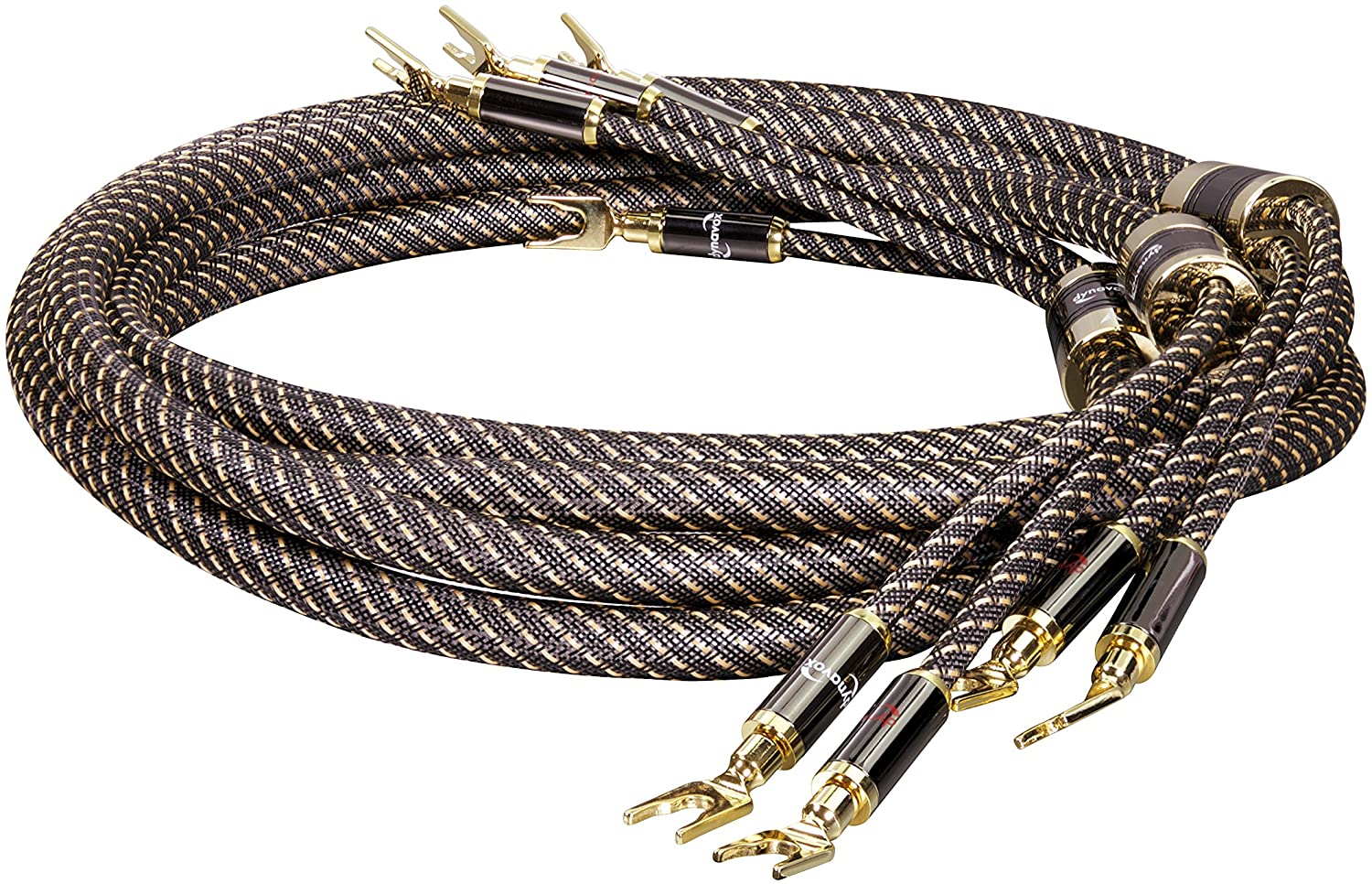 Dynavox-Black-Line-LS-Kabel Dynavox Black-Line Lautsprecher Kabel 2x3m