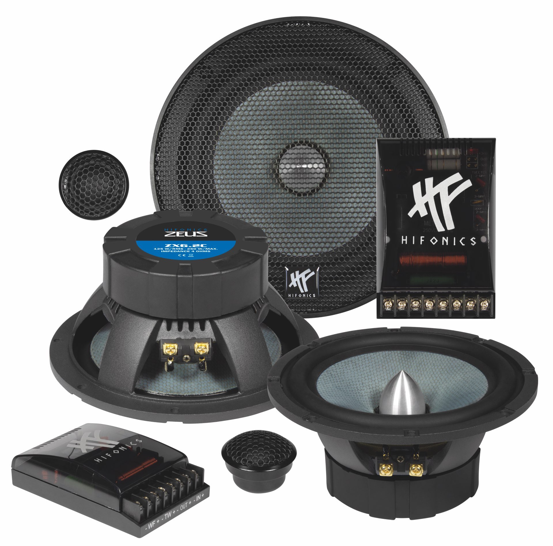 ZX6-2C_kit Hifonics ZX6.2C