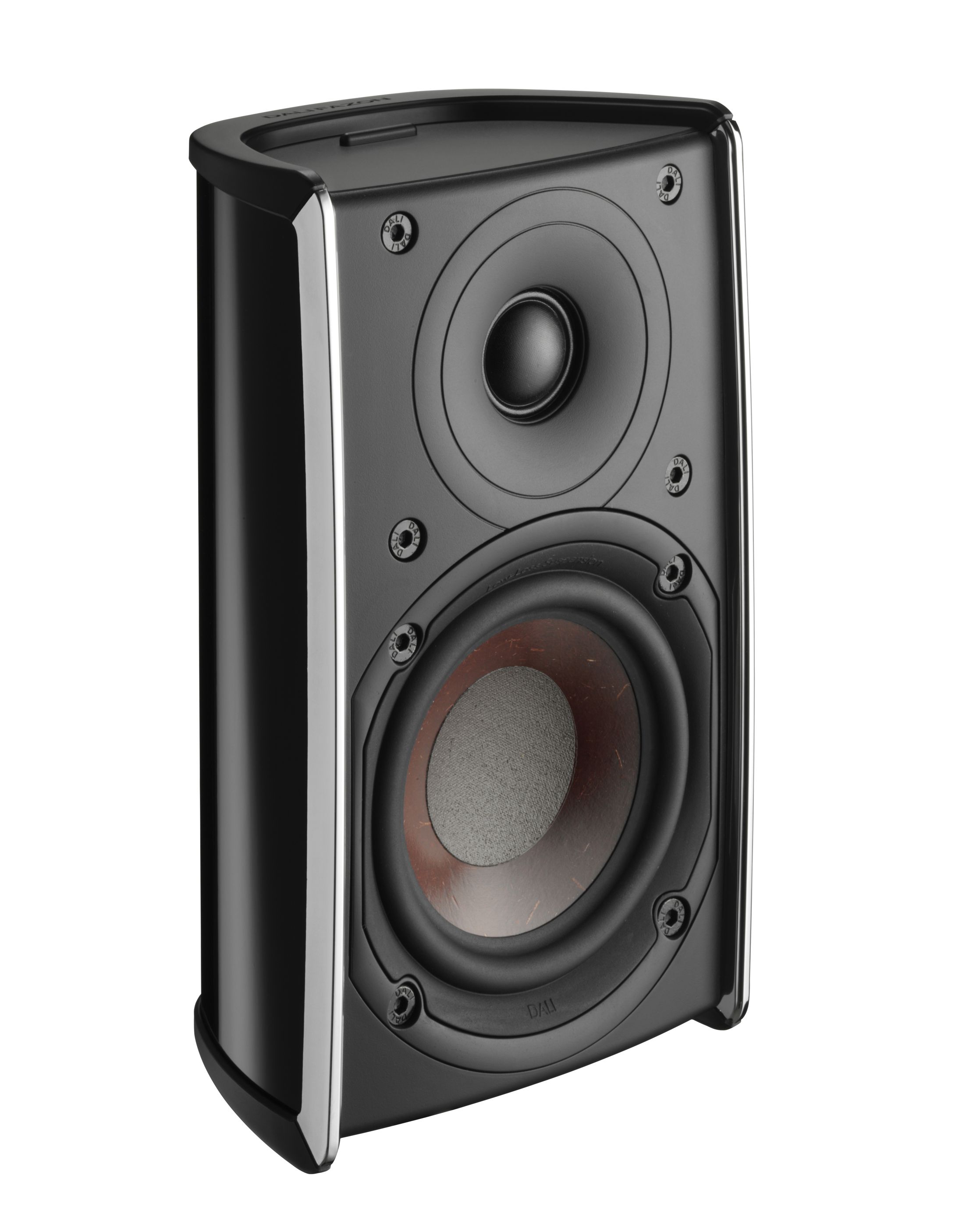 DALI_FAZON_MIKRO_black_chrome_front_side Dali Fazon MICRO Schwarz Paarpreis